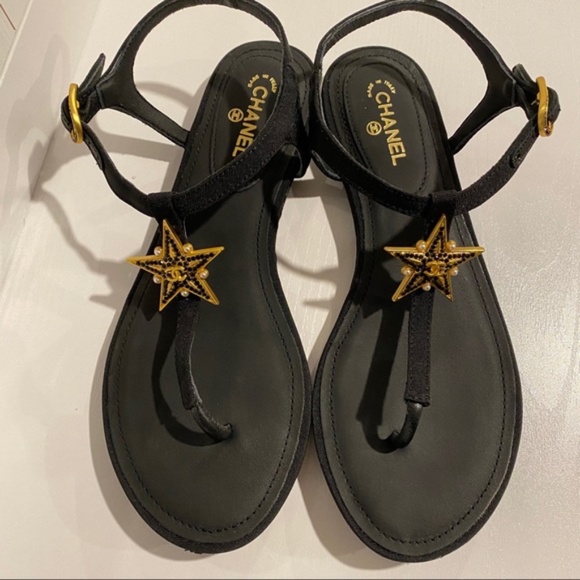 Chanel Star Sandals - Picture 1 of 5